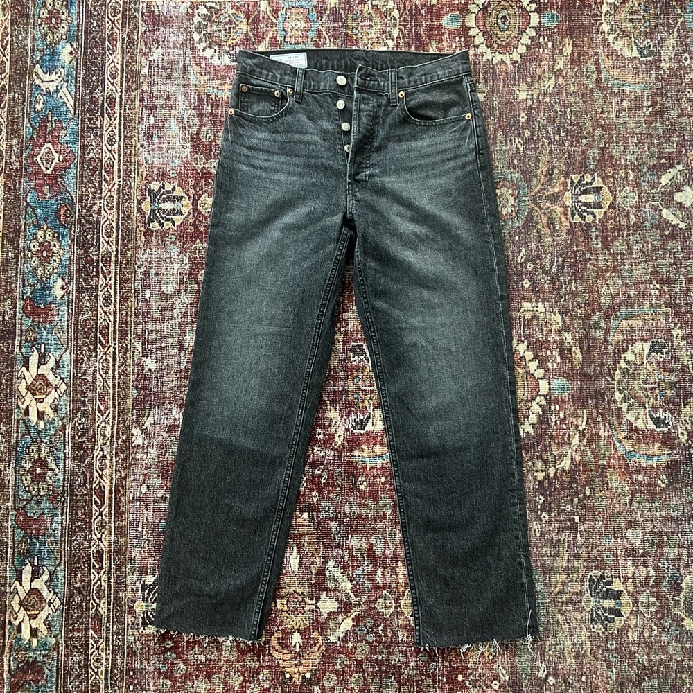 GAP High Rise Cheeky Straight Denim Jeans